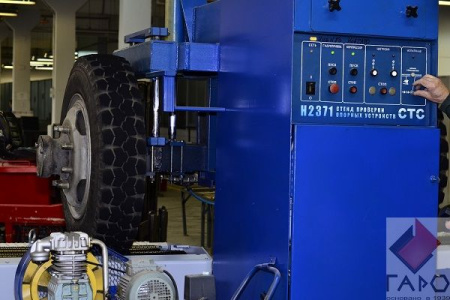 Стенд тормозной силовой для грузовых и легковых автомобилей (с рамой) СТС-13У-СП-11