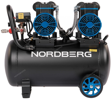 Компрессор безмасляный 220В, ресив. 50л, 500 л/мин NCEO50/500