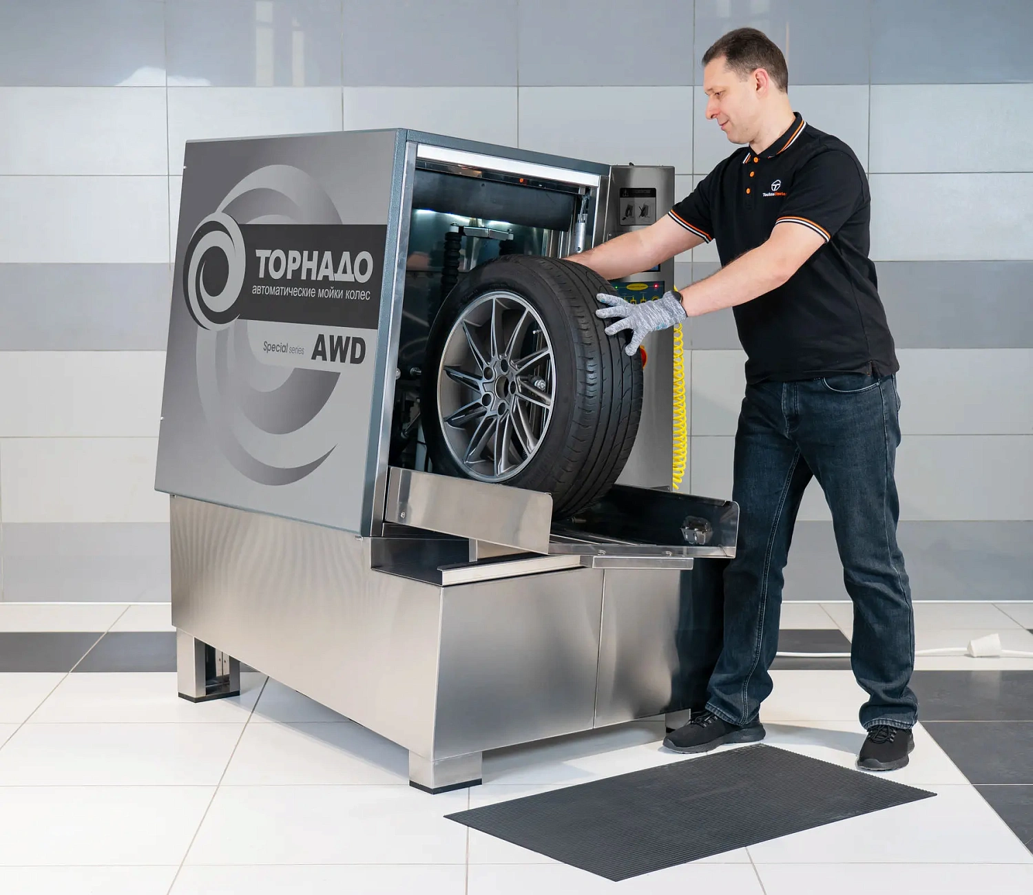 Мойка колес ТОРНАДО Deluxe