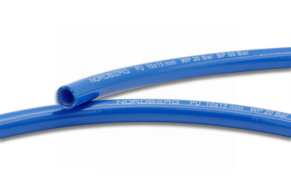 Шланг воздушный ПУ Ø 10х15 мм, 1 м H1015PU