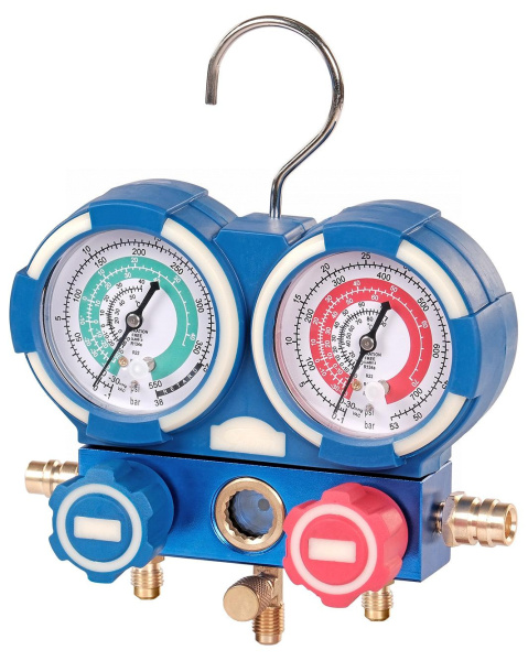 Коллектор манометрический со шлангами и муфтами в кейсе NFG30K